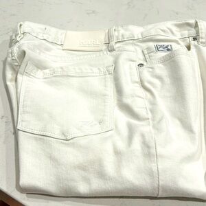 Karl Largerfield jeans   white. Denim.